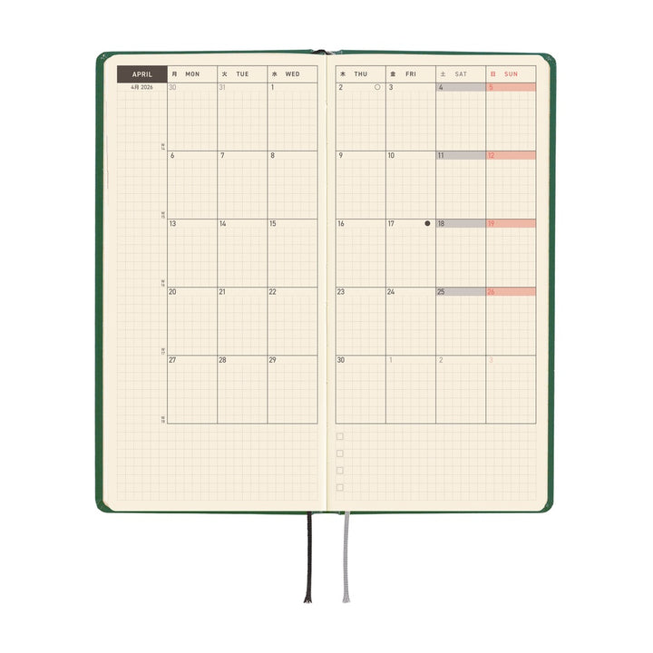 Hobonichi Techo 2026 - Weeks/Wallet Planner Book - iyo okumi: A Story About Me [English/Tall & Slim/Jan Start]