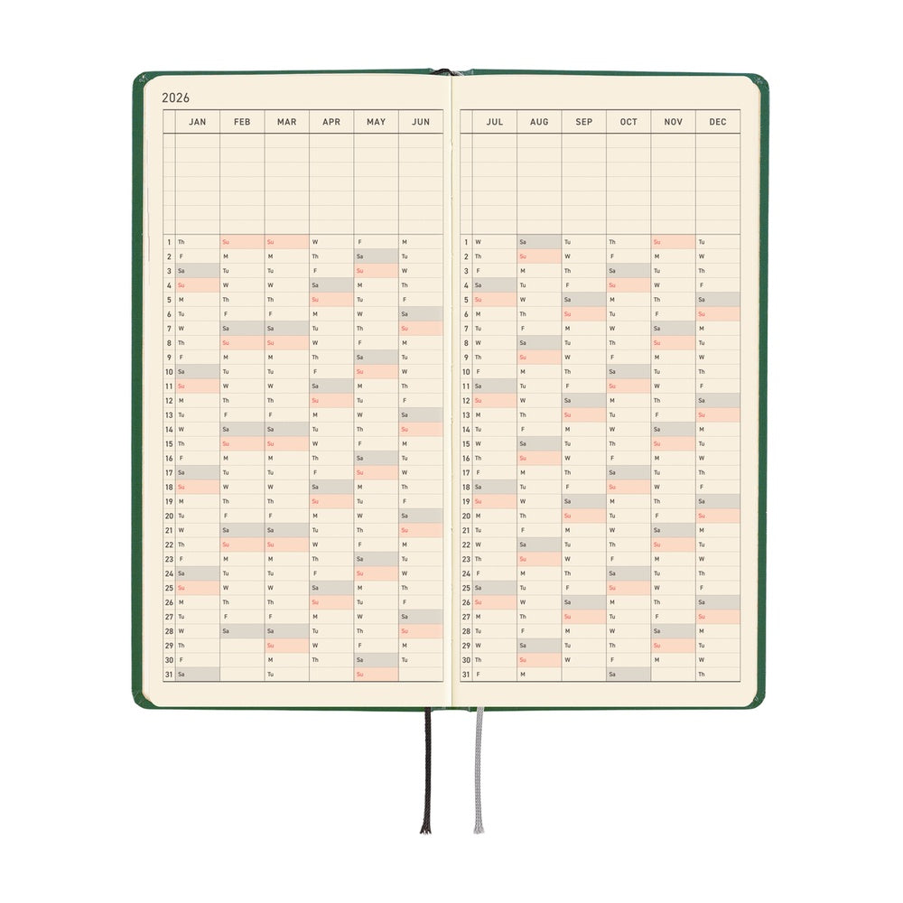 Hobonichi Techo 2026 - Weeks/Wallet Planner Book - iyo okumi: A Story About Me [English/Tall & Slim/Jan Start]
