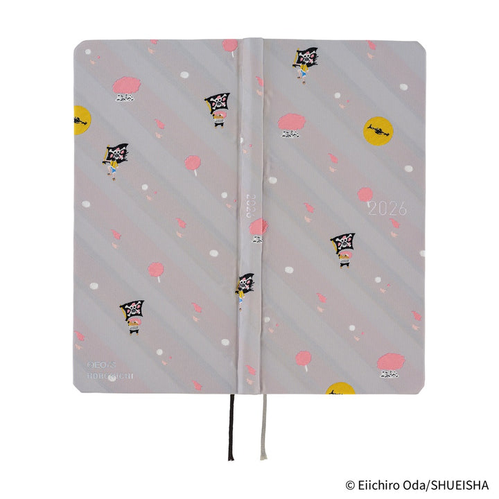 Hobonichi Techo 2026 - Weeks/Wallet Planner Book - ONE PIECE magazine: Hiriluk’s Cherry Blossoms [English/Tall & Slim/Jan Start]