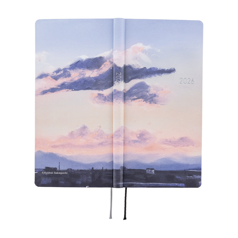 Hobonichi Techo 2026 - Weeks/Wallet Planner Book - Kyohei Sakaguchi: En Route to Kumamoto Port at Dawn  [English/Tall & Slim/Jan Start]