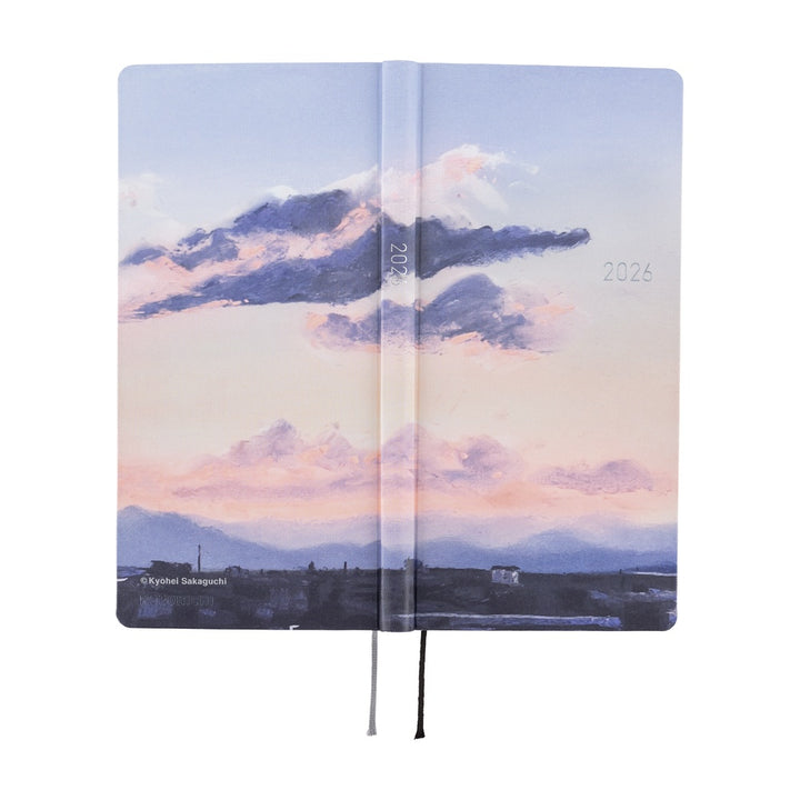 Hobonichi Techo 2026 - Weeks/Wallet Planner Book - Kyohei Sakaguchi: En Route to Kumamoto Port at Dawn  [English/Tall & Slim/Jan Start]