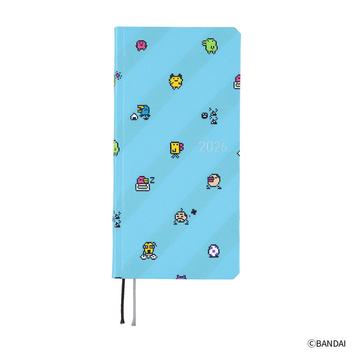 Hobonichi Techo 2026 - Weeks/Wallet Planner Book - Tamagotchi: Our Tamagotchi  [English/Tall & Slim/Jan Start]