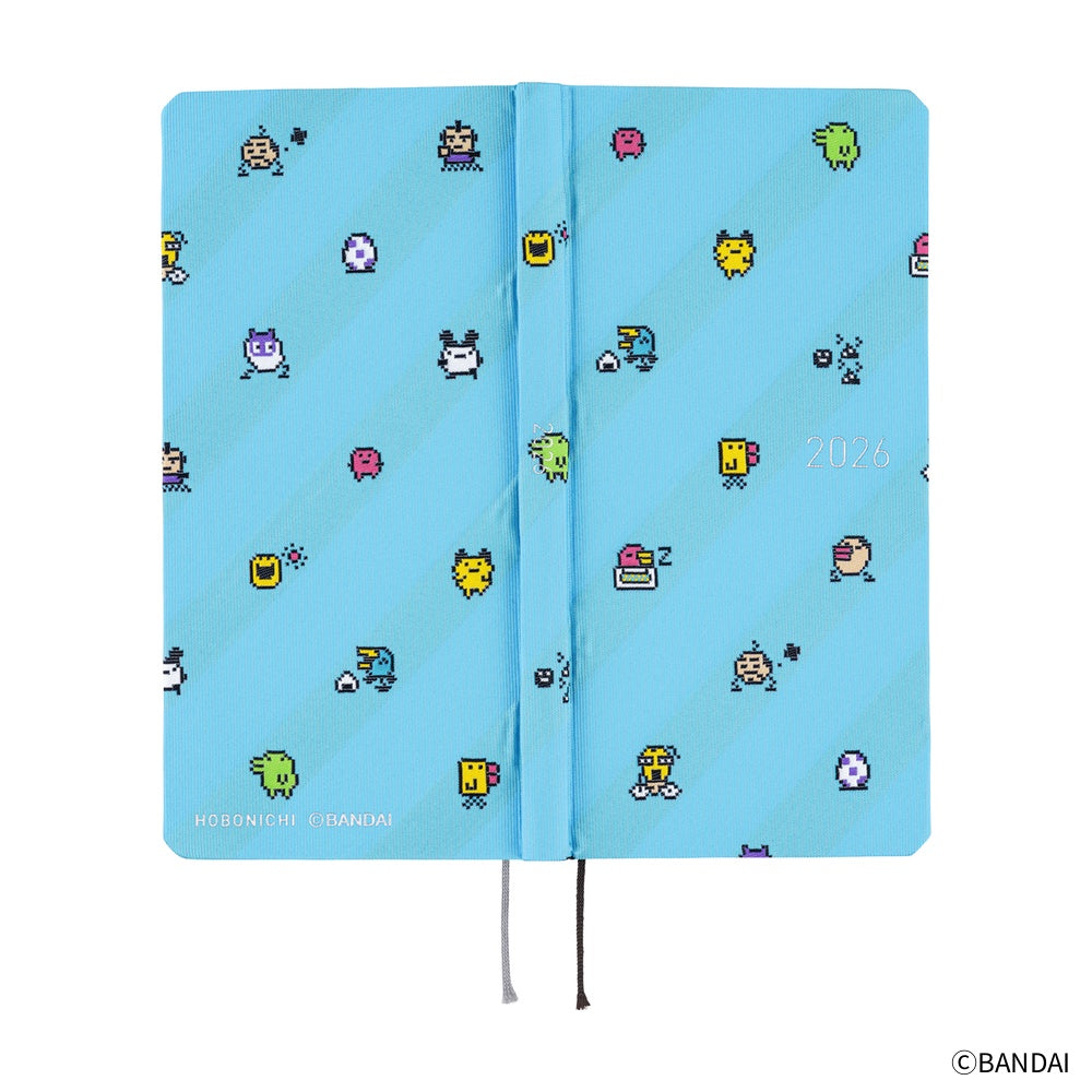 Hobonichi Techo 2026 - Weeks/Wallet Planner Book - Tamagotchi: Our Tamagotchi  [English/Tall & Slim/Jan Start]