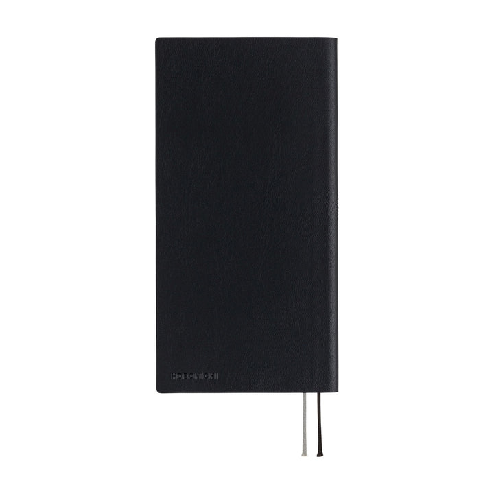 Hobonichi Techo 2026 - Weeks/Wallet Planner Book - White Line: Black [ENG/Tall & Slim/Jan Start]