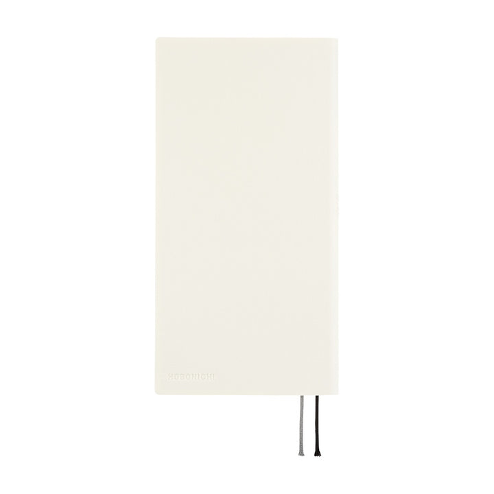 Hobonichi Techo 2026 - Weeks/Wallet Planner Book - White Line: Ivory (English/Monday Start/January Start)