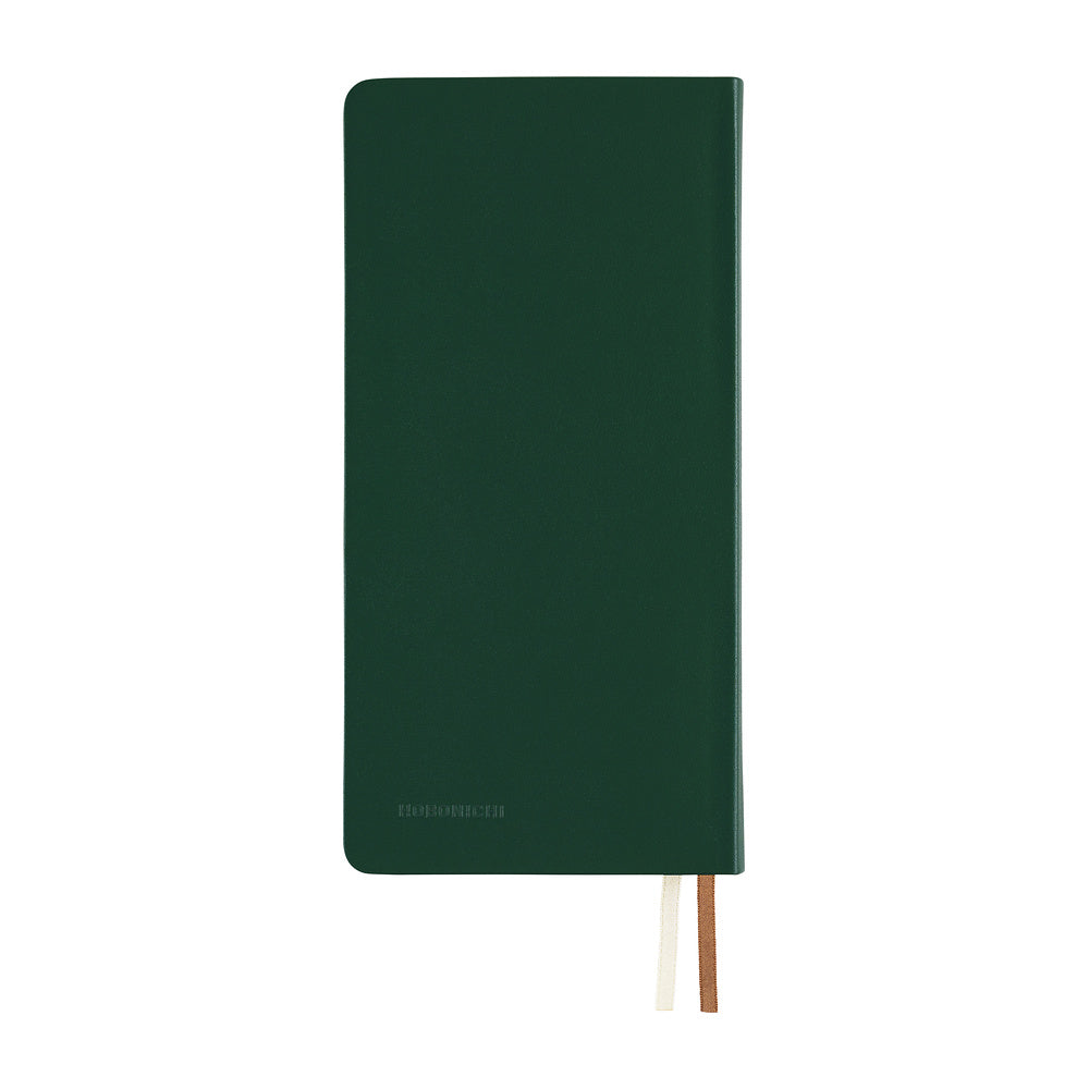 Hobonichi Techo 2027 - Weeks/Wallet Planner Book - Forest Green [English/Tall & Slim/Jan Start]