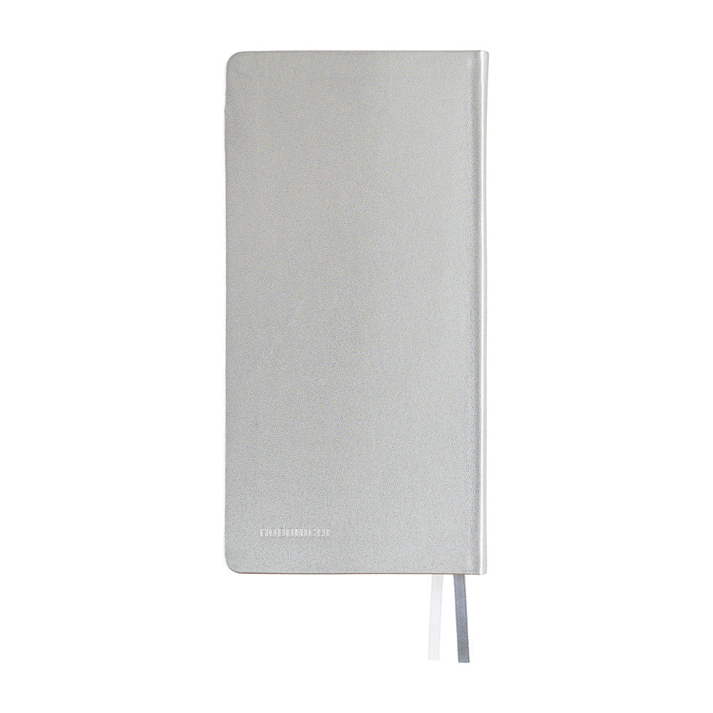 Hobonichi Techo 2027 - Weeks/Wallet Planner Book - Noble Silver [English/Tall & Slim/Jan Start]