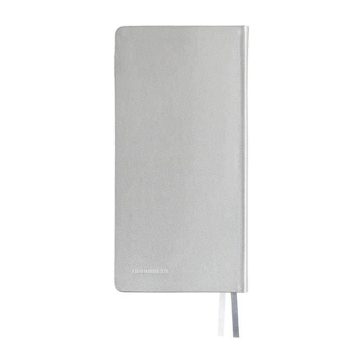 Hobonichi Techo 2027 - Weeks/Wallet Planner Book - Noble Silver [English/Tall & Slim/Jan Start]