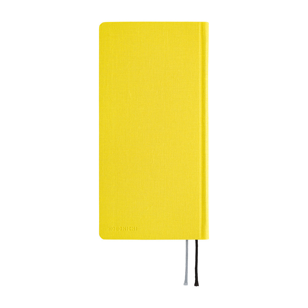 Hobonichi Techo 2027 - Weeks/Wallet Planner Book -  Canaria Yellow [English/Tall & Slim/Jan Start]