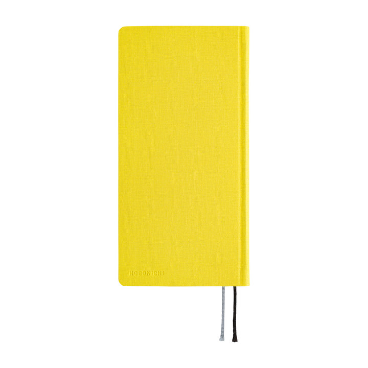 Hobonichi Techo 2027 - Weeks/Wallet Planner Book -  Canaria Yellow [English/Tall & Slim/Jan Start]