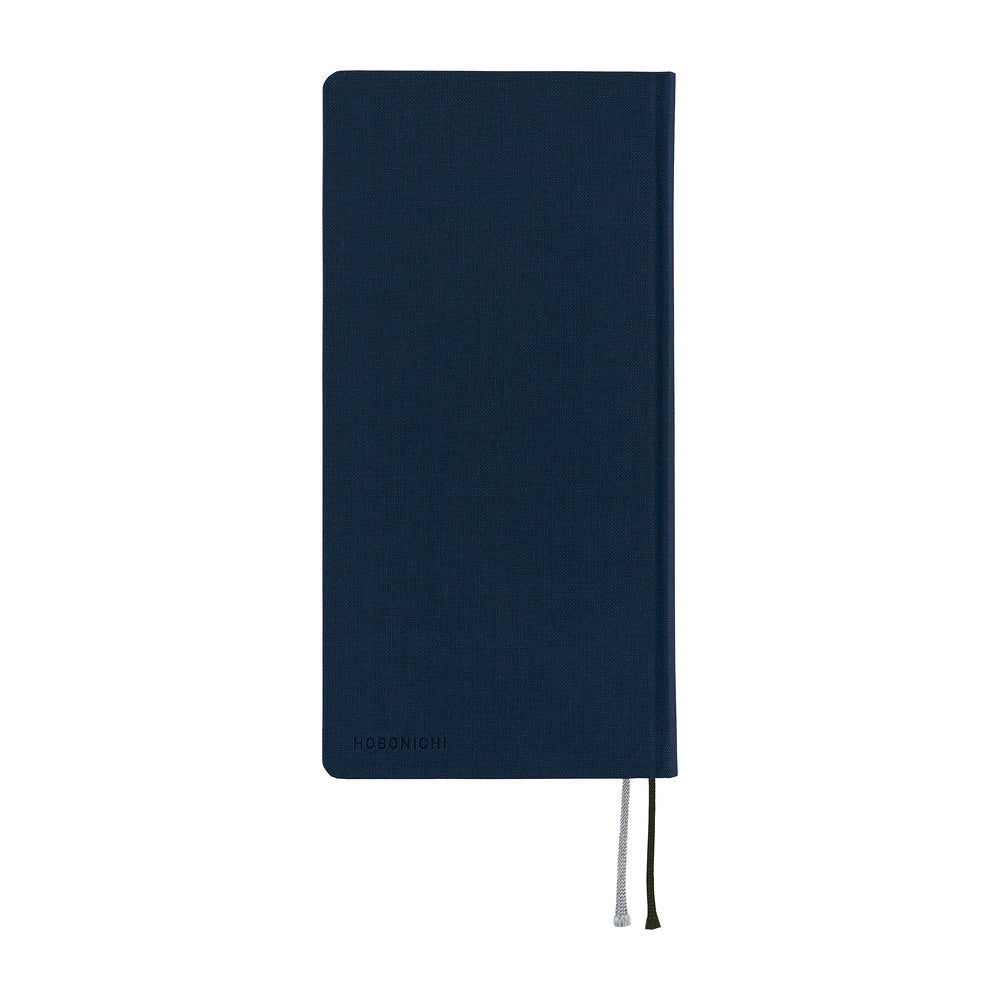 Hobonichi Techo 2027 - Weeks/Wallet Planner Book -  Midnight Blue [English/Tall & Slim/Jan Start]