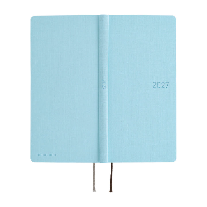 Hobonichi Techo 2027 - Weeks/Wallet Planner Book -  Sea Glass [English/Tall & Slim/Jan Start]