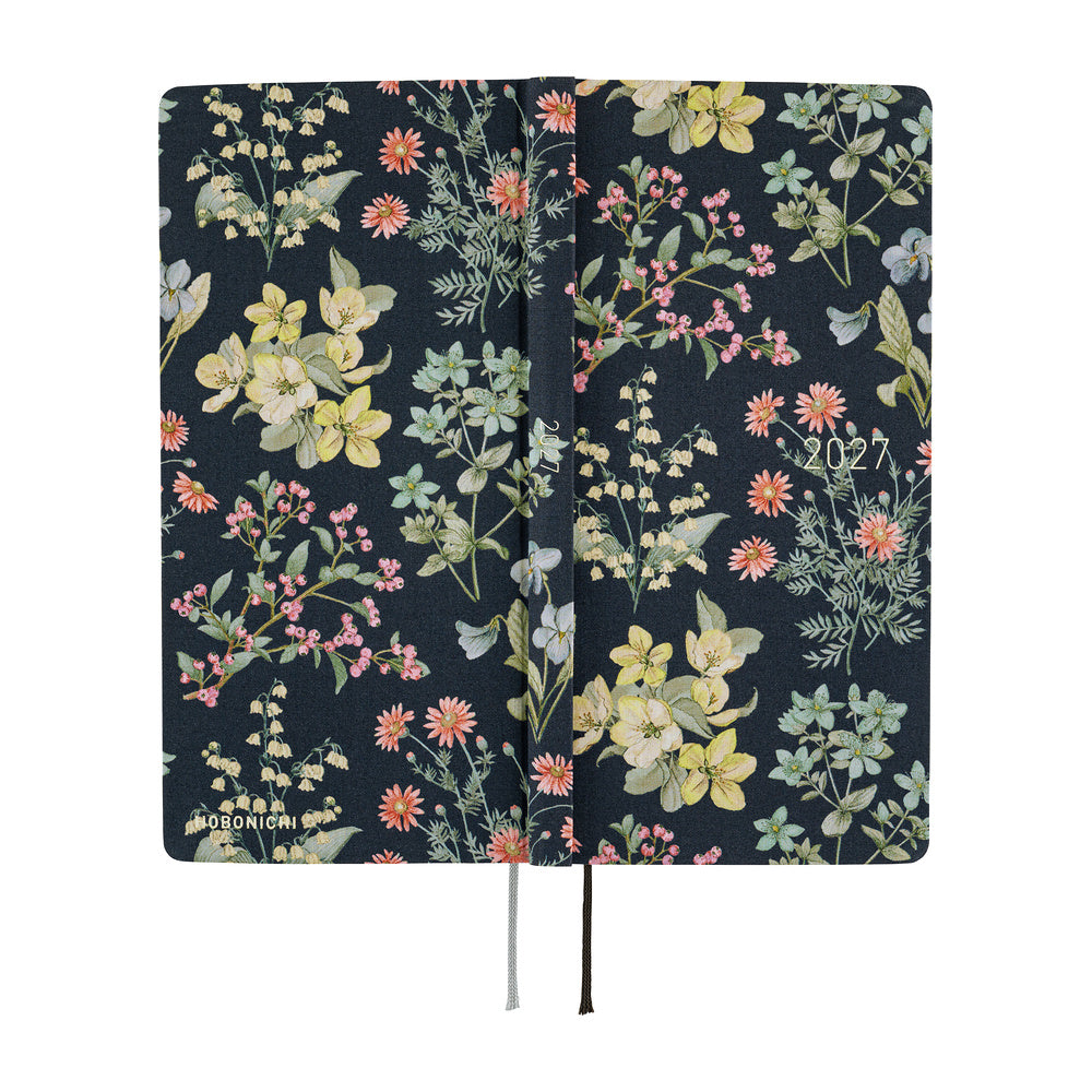 Hobonichi Techo 2027 - Weeks/Wallet Planner Book - Floral Remedy [English/Tall & Slim/Jan Start]