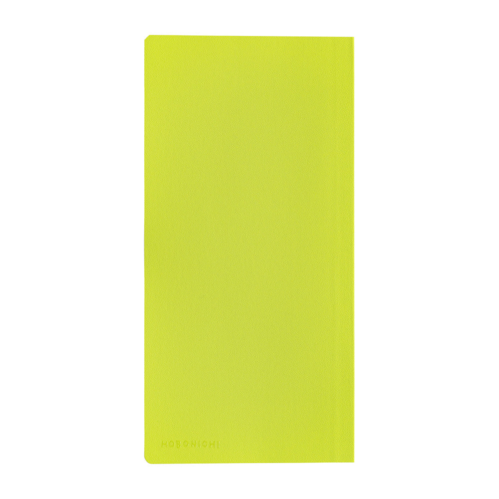 Hobonichi Techo 2027 - Weeks/Wallet Planner Book MEGA - Lime Green [English/Tall & Slim/Jan Start]