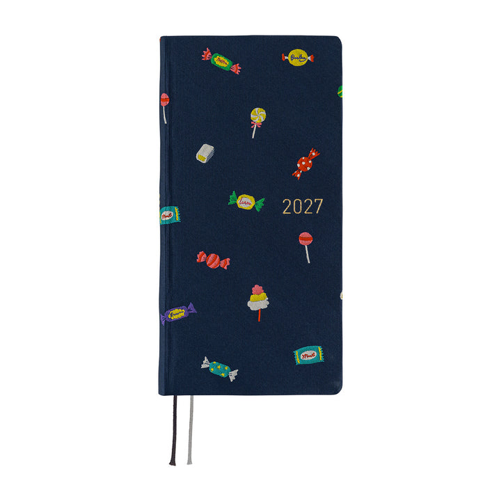 Hobonichi Techo 2027 - Weeks/Wallet Planner Book MEGA - Candy Dream [English/Tall & Slim/Jan Start]