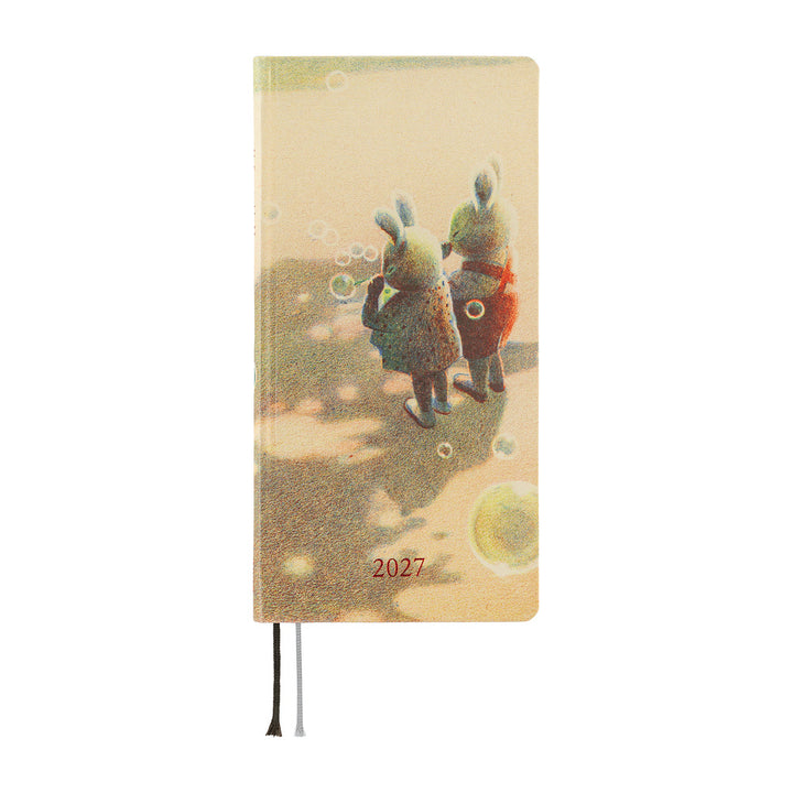 Hobonichi Techo 2027 - Weeks/Wallet Planner Book - Once, in Spring [English/Tall & Slim/Jan Start]