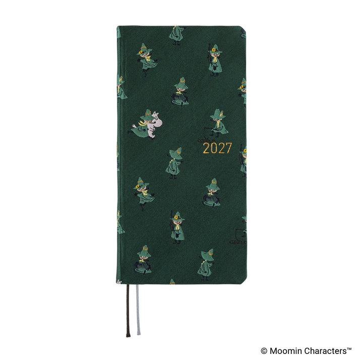 Hobonichi Techo 2027 - Weeks/Wallet Planner Book - A Day in the Life of Snufkin [English/Tall & Slim/Jan Start]
