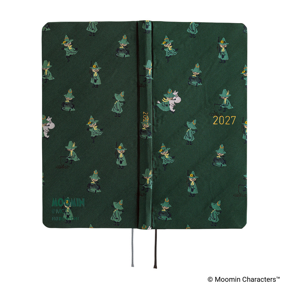 Hobonichi Techo 2027 - Weeks/Wallet Planner Book - A Day in the Life of Snufkin [English/Tall & Slim/Jan Start]