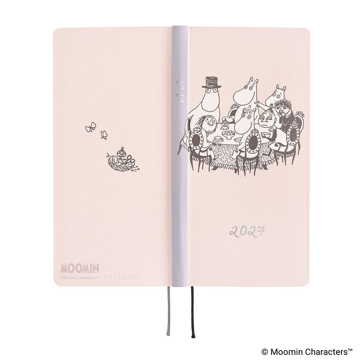 Hobonichi Techo 2027 - Weeks/Wallet Planner Book - At the Table [English/Tall & Slim/Jan Start]