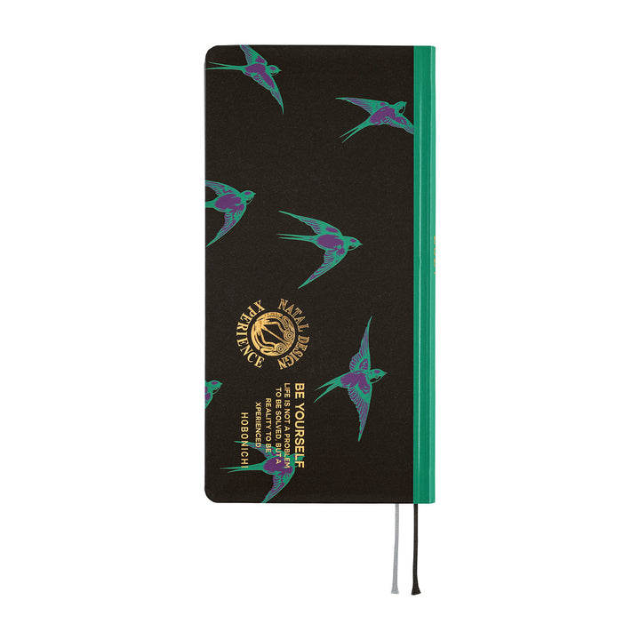Hobonichi Techo 2027 - Weeks/Wallet Planner Book - Lucky Swallow [English/Tall & Slim/Jan Start]