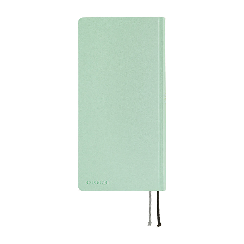 Hobonichi Techo 2027 - Weeks/Wallet Planner Book - Frosty Jade [English/Tall & Slim/Jan Start]
