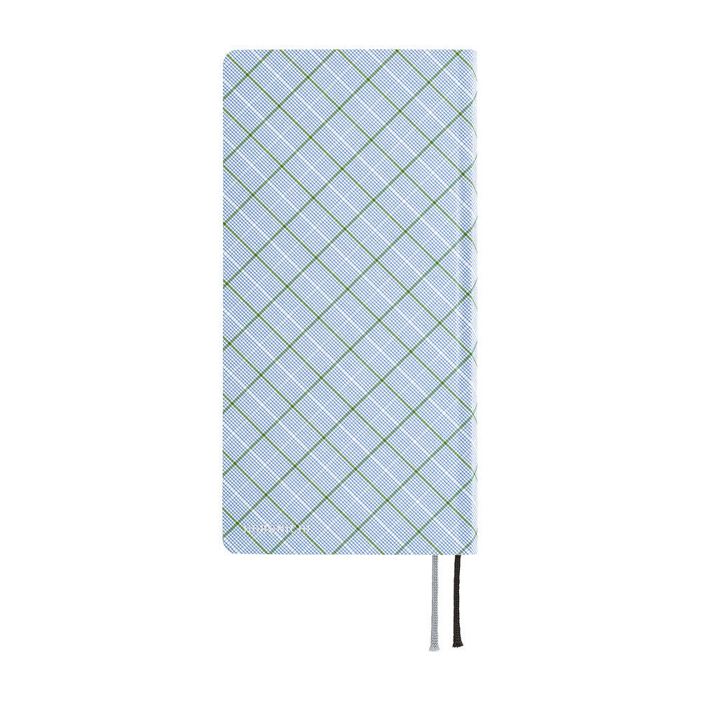 Hobonichi Techo 2027 - Weeks/Wallet Planner Book - Graph Plaid [English/Tall & Slim/Jan Start]