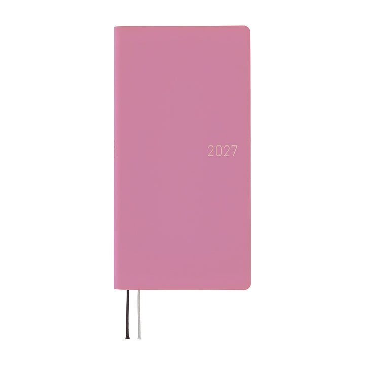Hobonichi Techo 2027 - Weeks/Wallet Planner Book - Lavender Milk [English/Tall & Slim/Jan Start]
