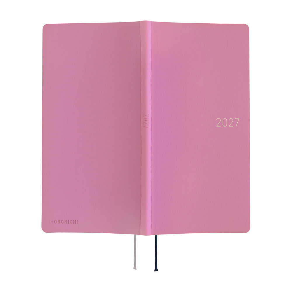 Hobonichi Techo 2027 - Weeks/Wallet Planner Book - Lavender Milk [English/Tall & Slim/Jan Start]