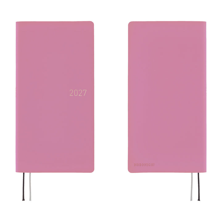 Hobonichi Techo 2027 - Weeks/Wallet Planner Book - Lavender Milk [English/Tall & Slim/Jan Start]