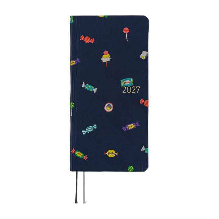 Hobonichi Techo 2027 - Weeks/Wallet Planner Book - Candy Dream [English/Tall & Slim/Jan Start]