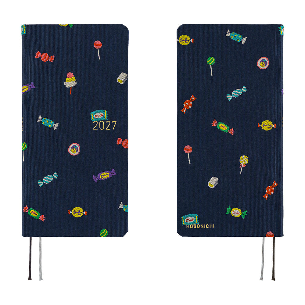 Hobonichi Techo 2027 - Weeks/Wallet Planner Book - Candy Dream [English/Tall & Slim/Jan Start]
