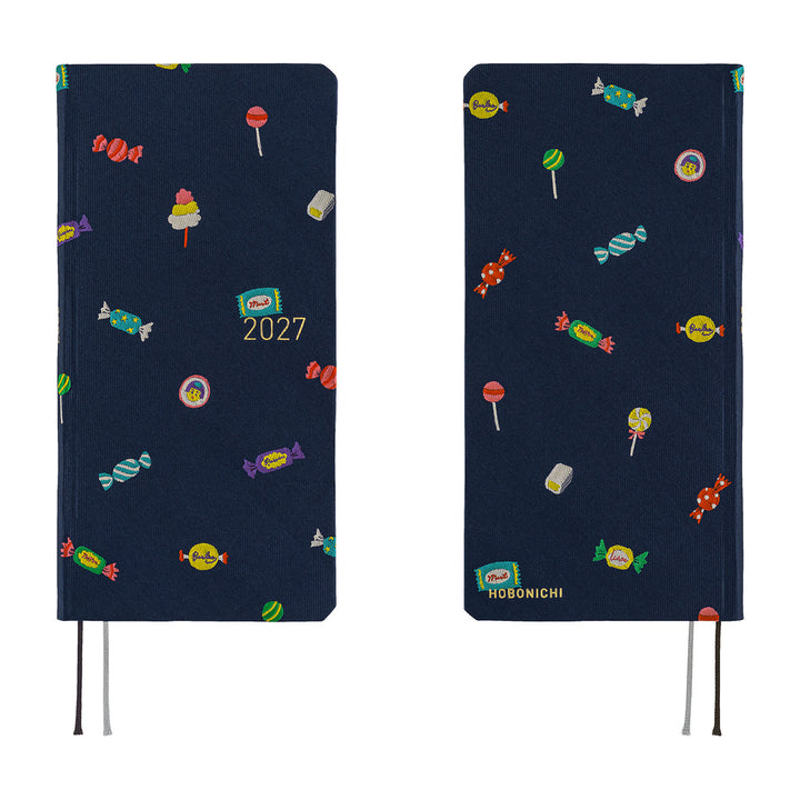 Hobonichi Techo 2027 - Weeks/Wallet Planner Book - Candy Dream [English/Tall & Slim/Jan Start]