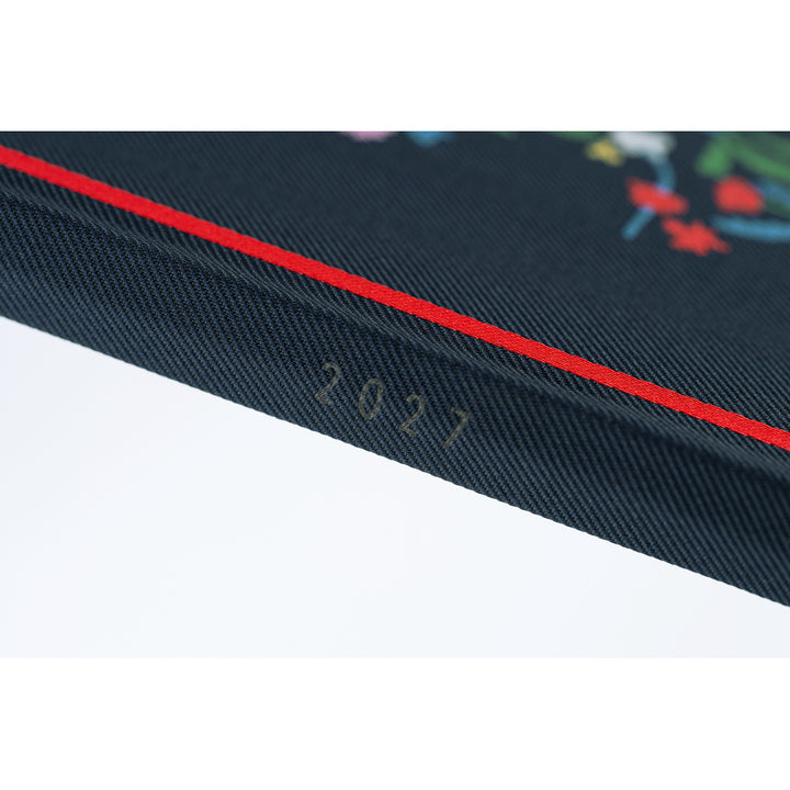 Hobonichi Techo 2027 - Weeks/Wallet Planner Book - Petit Bloom [English/Tall & Slim/Jan Start]