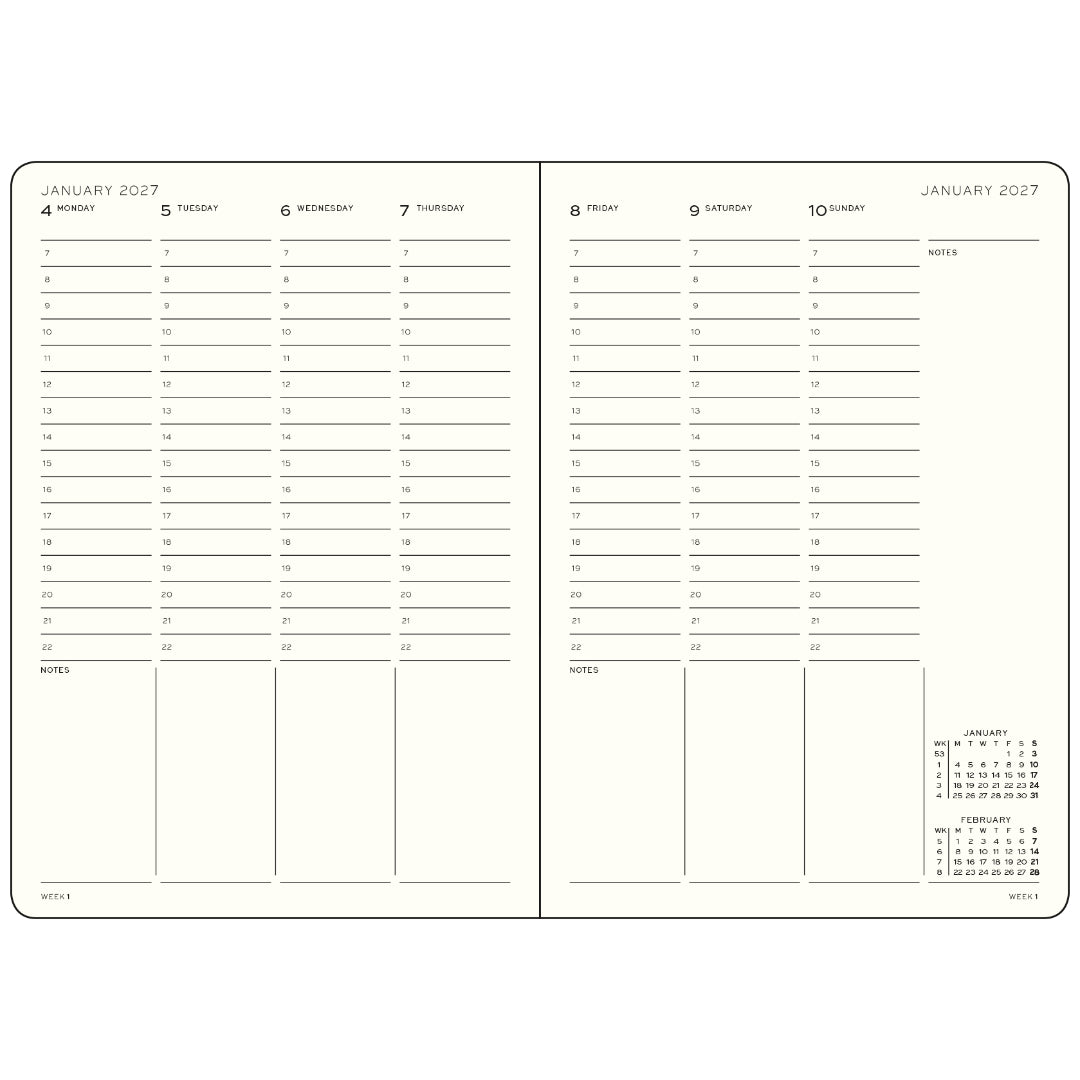 Leuchtturm1917 - 2027 Weekly Planner - A4+ Master