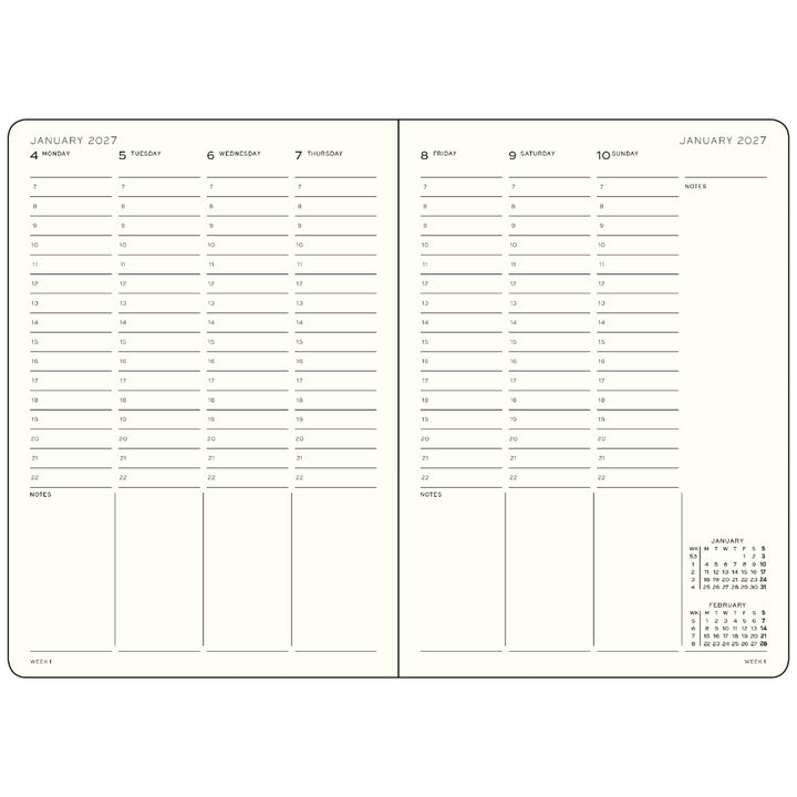 Leuchtturm1917 - 2027 Weekly Planner - A4+ Master