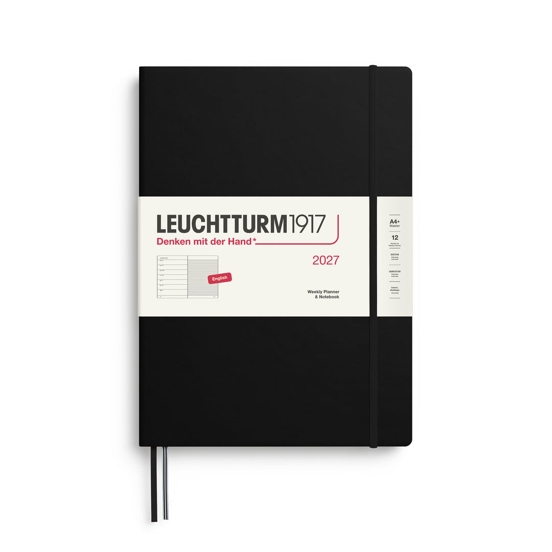 Leuchtturm1917 - 2027 Weekly Planner & Notebook - A4+ Master