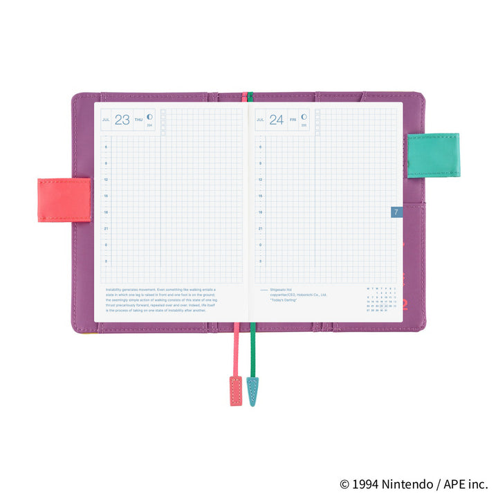 Hobonichi Techo 2026 - A6 Cover Only - MOTHER: Mr. Saturn (It’s Great)