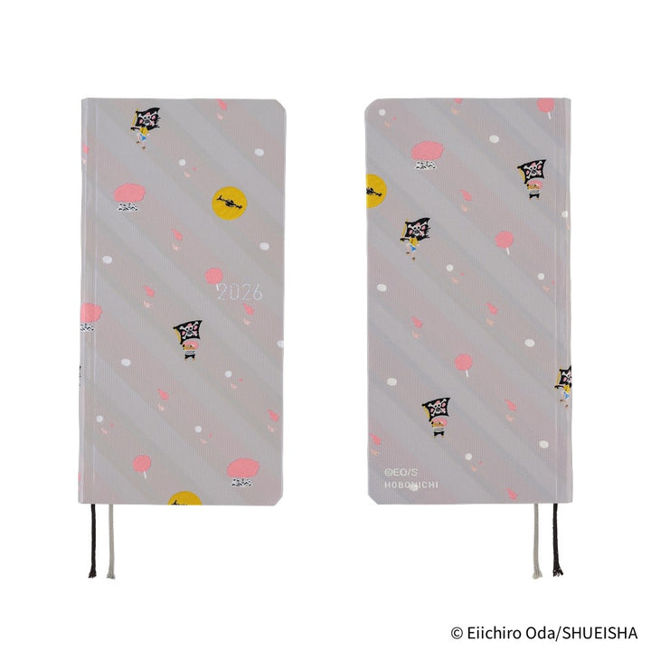 Hobonichi Techo 2026 - Weeks/Wallet Planner Book - ONE PIECE magazine: Hiriluk’s Cherry Blossoms [English/Tall & Slim/Jan Start]