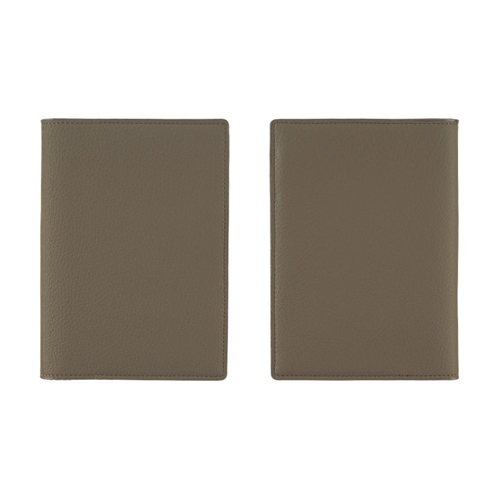 Hobonichi Techo 2026 - A6 Cover Only -  Leather: Taut (Gray & Light Blue)