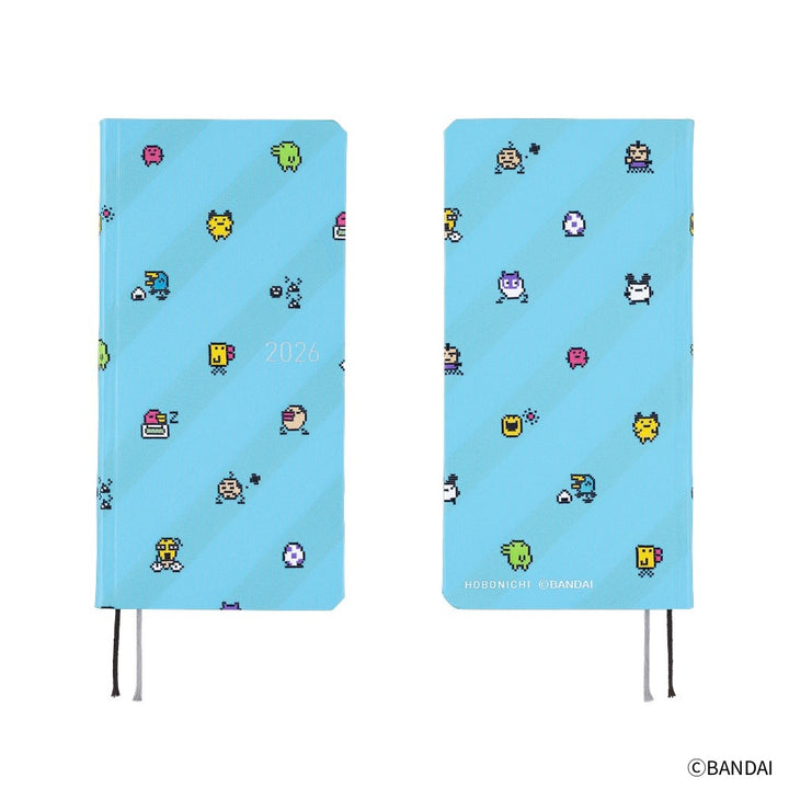 Hobonichi Techo 2026 - Weeks/Wallet Planner Book - Tamagotchi: Our Tamagotchi  [English/Tall & Slim/Jan Start]