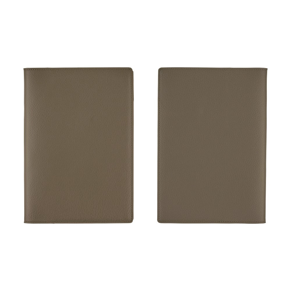 Hobonichi Techo 2026 - A5 Cover Only -  Leather: Taut (Gray & Light Blue)