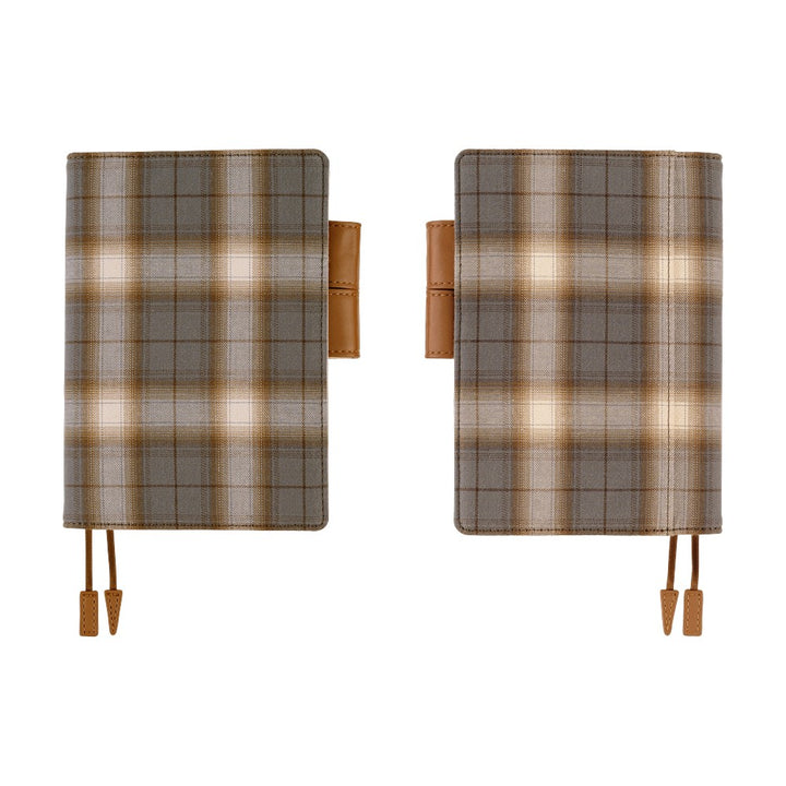 Hobonichi Techo 2026 - A6 Cover Only - Shirt Fabric: Foggy Plaid