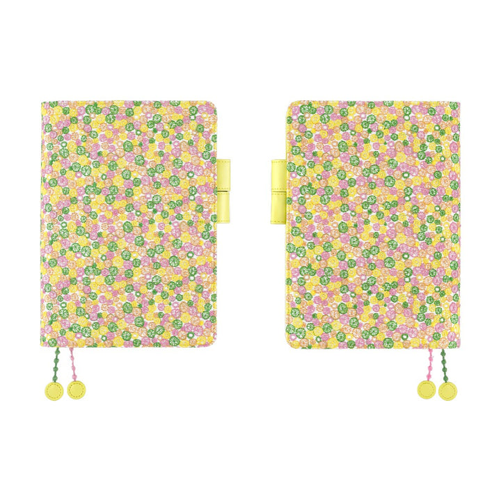 Hobonichi Techo 2026 - A5 Cover Only - mina perhonen: skyful (Yellow)