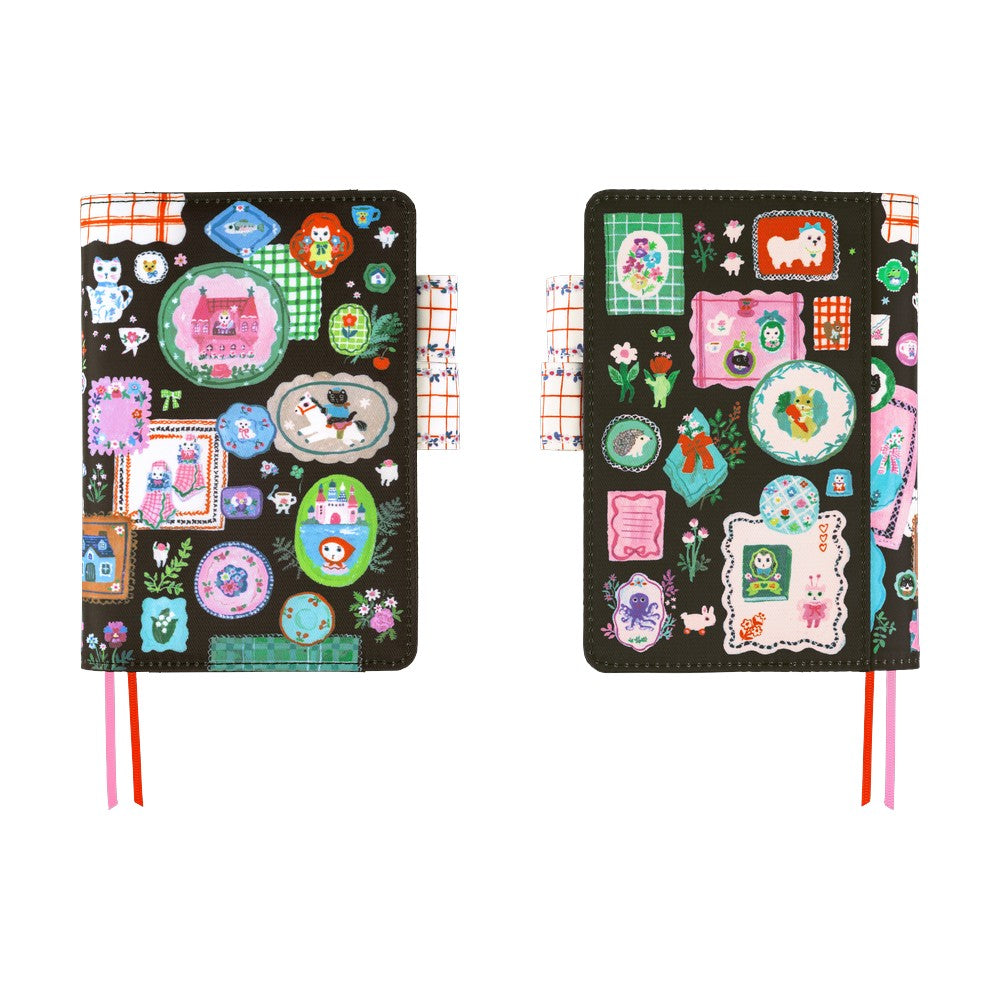 Hobonichi Techo 2026 - A6 Cover Only - Yumi Kitagishi: White Cat's Table Decorations