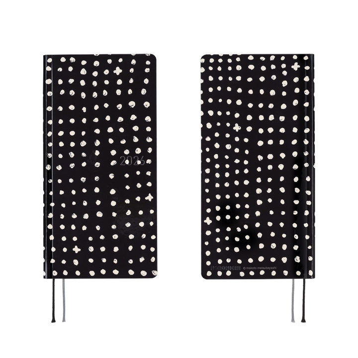 Hobonichi Techo 2026 - Weeks/Wallet Planner Book - Makoto Matsubayashi: Dot [English/Tall & Slim/Jan Start]