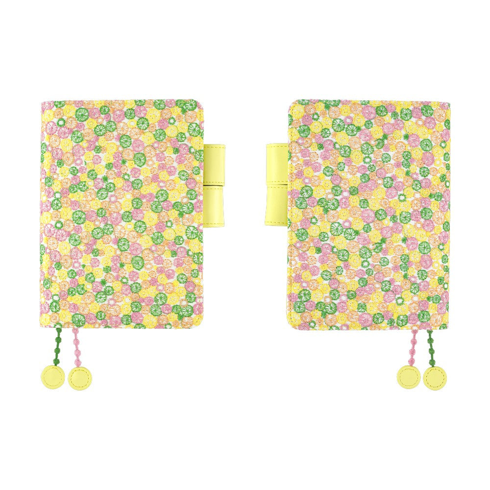 Hobonichi Techo 2026 - A6 Cover Only - mina perhonen: skyful (Yellow)