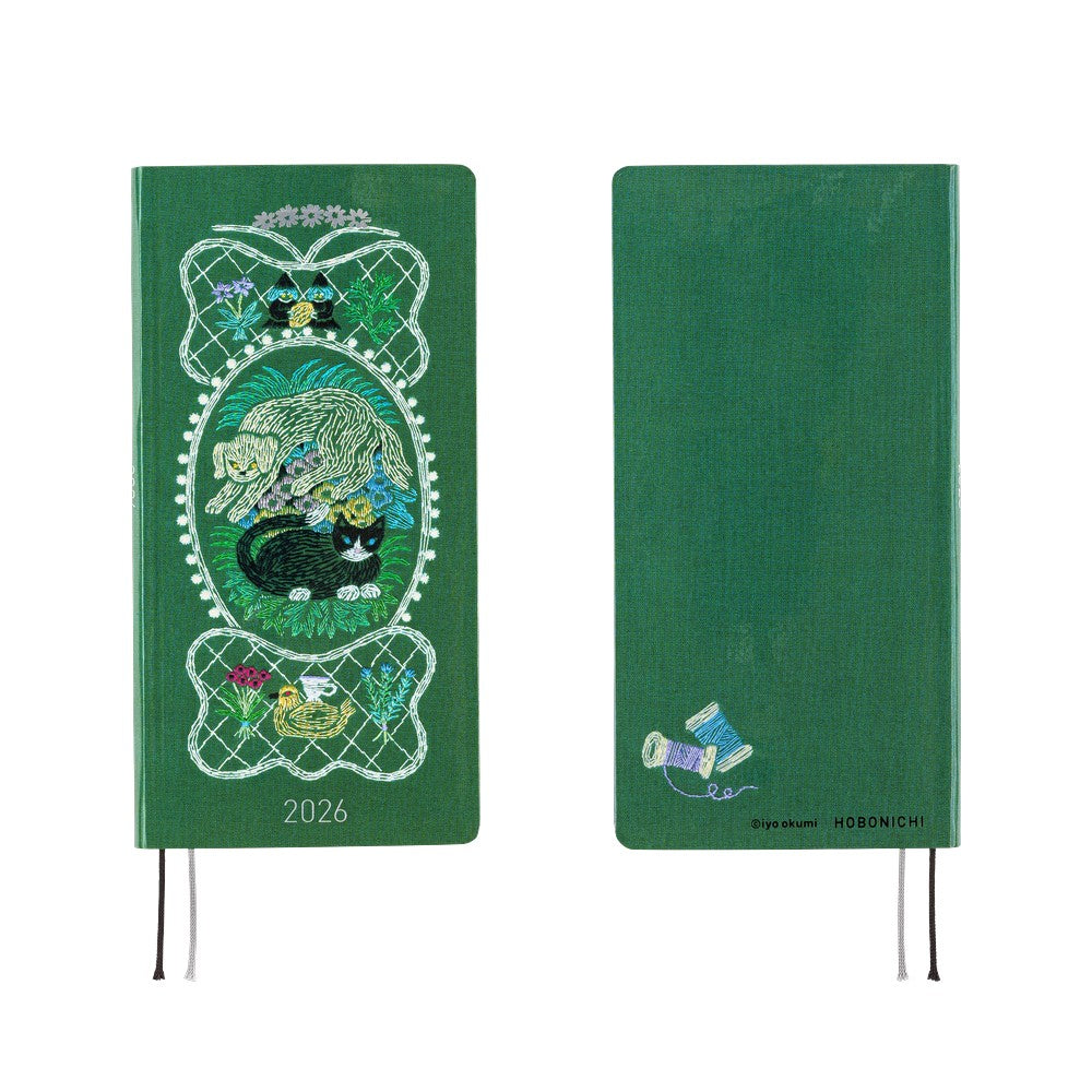 Hobonichi Techo 2026 - Weeks/Wallet Planner Book - iyo okumi: A Story About Me [English/Tall & Slim/Jan Start]