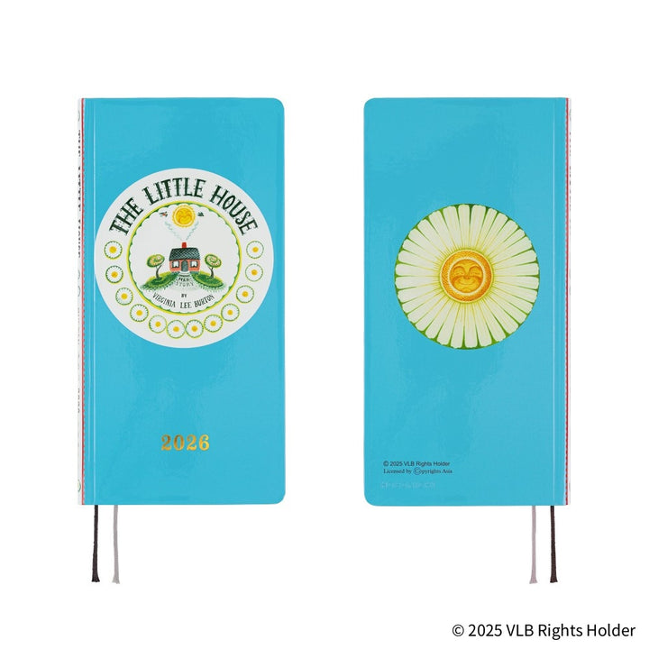 Hobonichi Techo 2026 - Weeks/Wallet Planner Book - Virginia Lee Burton: The Little House [English/Tall & Slim/Jan Start]