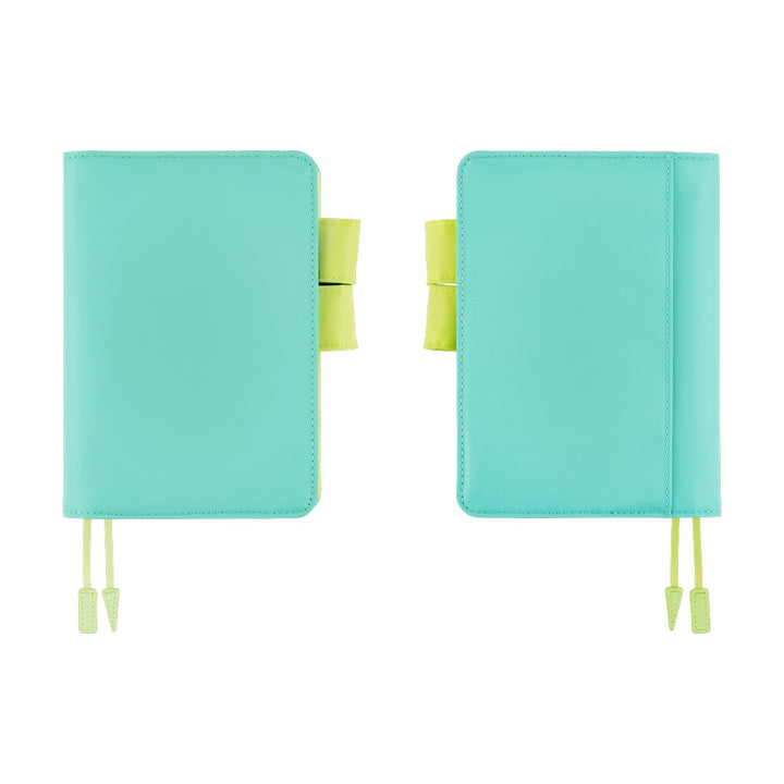 Hobonichi Techo 2026 - A6 Cover Only - Colors: Aqua Lime