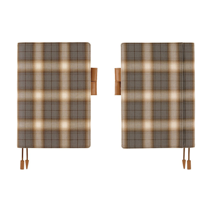 Hobonichi Techo 2026 - A5 Cover Only - Shirt Fabric: Foggy Plaid